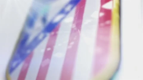 Atletico-madrid Flare Stock Footage 233683285
