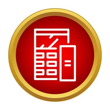Atm automatic teller machine line icon concept Stock Illustration