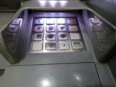 ATM button Фото