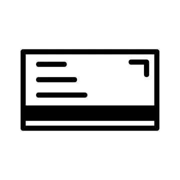 Atm card business e commerce Stock Illustration