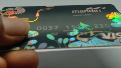 ATM card Stock Footage 259262053