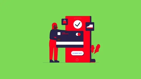 ATM card Stock Footage 283462583