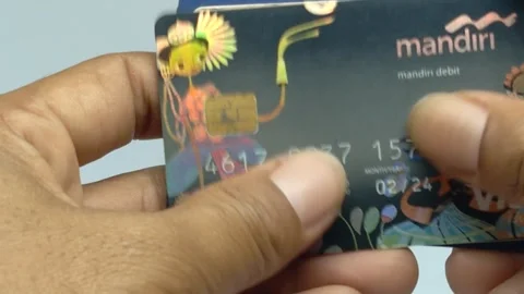 ATM card3 Stock Footage 259262055