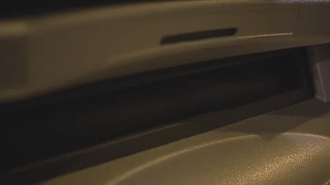 ATM close up shot Stock Footage 88481542