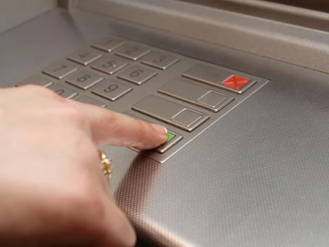 Atm dials Stock Photos