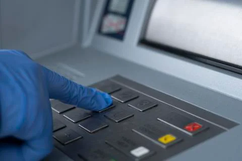 ATM Gloves Solid Stock Photos