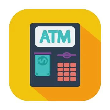 ATM icon Stock Illustration