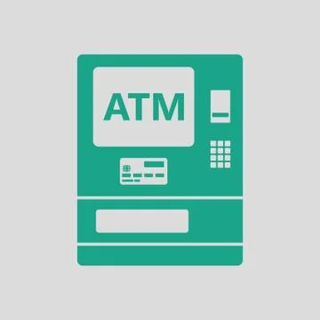 ATM icon Stock Illustration