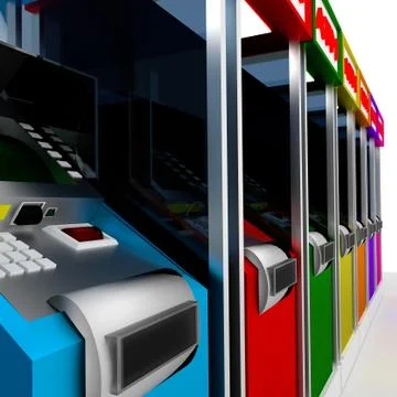 Atm. Stock Illustration