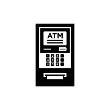 ATM 库存插图