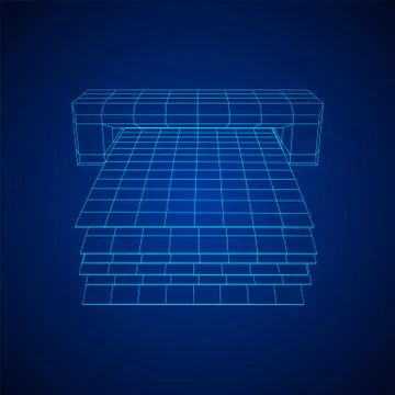 ATM insert cash withdrawal Stock-Illustration
