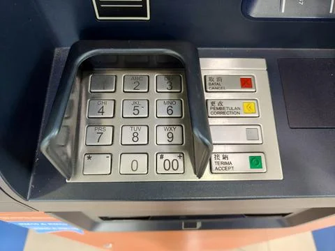 ATM Keypad Stock Photos