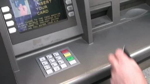 ATM Machine Stock Footage 305876