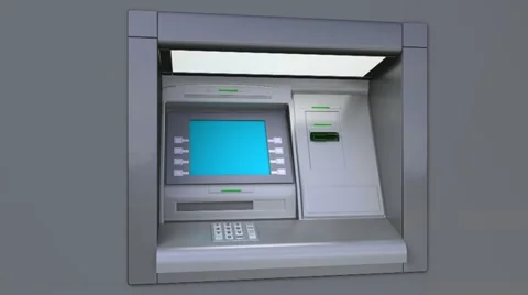 ATM machine Stock Footage
