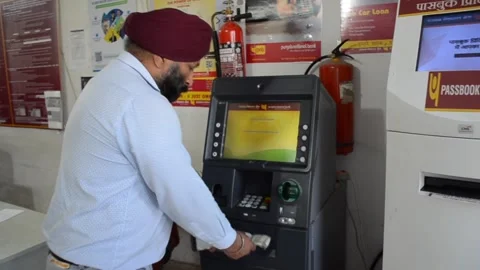 ATM machine Stock Footage 315125601