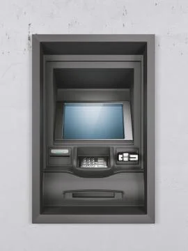 Atm machine Illustrazione stock