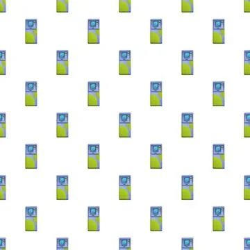Atm machine pattern for banking and finance services Illustrazione stock