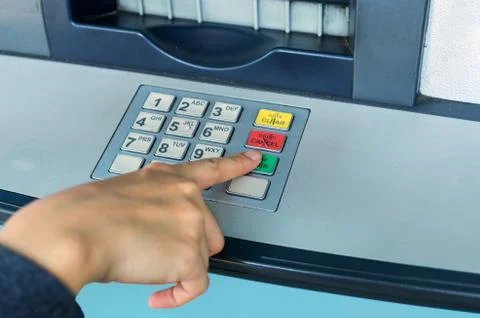 ATM machine Foto stock