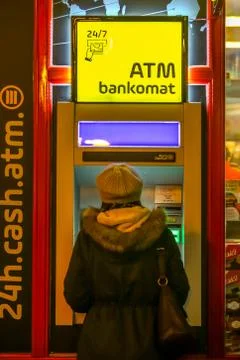 Atm machine Stock Photos