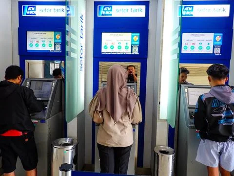 ATM machine Stock Photos