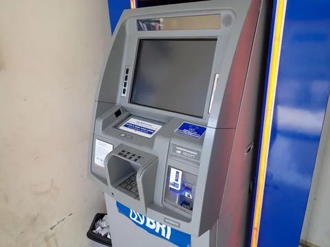 ATM machine 스톡 사진