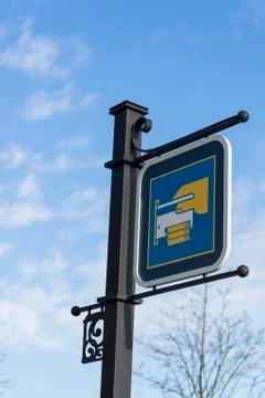 Atm machine sign Stock Photos