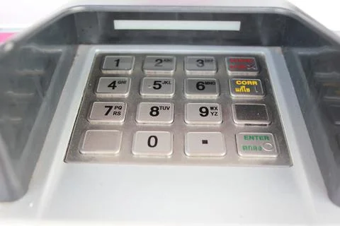 ATM number Stock Photos