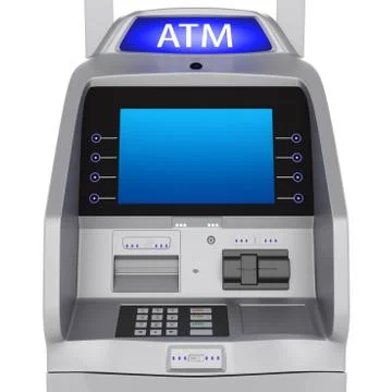ATM terminal Illustrazione stock