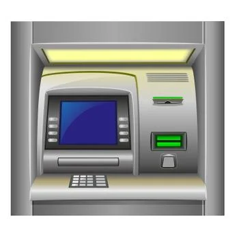 Atm vector illustration Stock Illustration