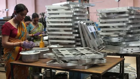Atmnibar Bharat Stock Footage 137884924