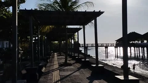 Atmosphere on the beach Stock Footage 213225788