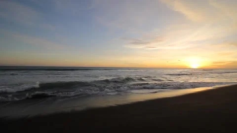 The atmosphere on the beach Stock Footage 231454366