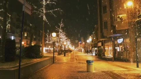 The atmosphere of the city in winter Stock Footage 226695514