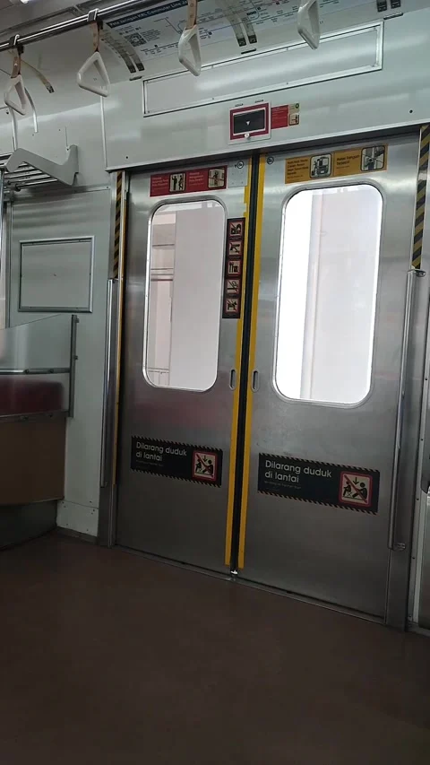 The Atmosphere Inside The Train Stock-Footage 287276088