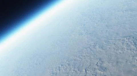 Atmosphere of a planet Stock-Illustration