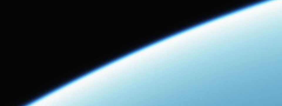Atmosphere of a planet Stock Illustration