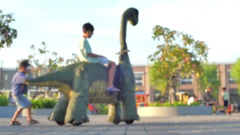 The atmosphere at the playground in the middle of the city. 스톡 동영상 319418941