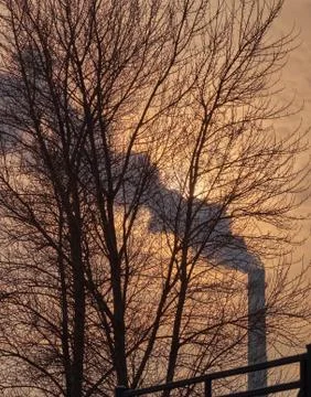 Atmosphere pollution Stock Photos