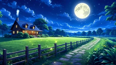 The atmosphere of a remote house in the mountains Stock Footage 279895648