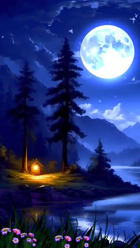 The atmosphere of a remote house in the mountains Stock Footage 280559720