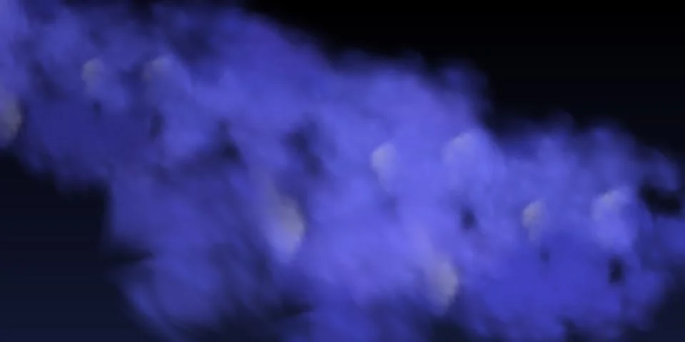 The atmosphere of spring magic at dawn or summer night ,fog over land or wate Stock Illustration