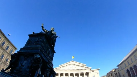 The atmosphere in the spring is sunny  Stock Footage 90256134