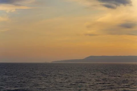 Atmosphere at sunset Stock Photos