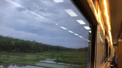 The atmosphere of train travel Stock Footage 270559769