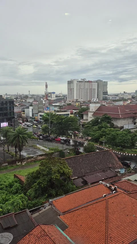The atmosphere of urban streets Stock Footage 325751660