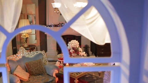 The atmosphere of waiting for Christmas. Stock Footage 89024432