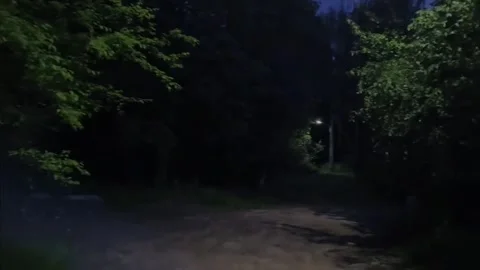 The atmosphere of walking alone Stock Footage 316951877