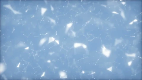 The atmosphere of the winter holidays. White elements on a blue background Stock Footage 97507528