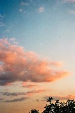 Atmospheri cloud formations. background template Stock Photos
