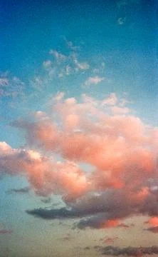 Atmospheri cloud formations. background template Stock Photos